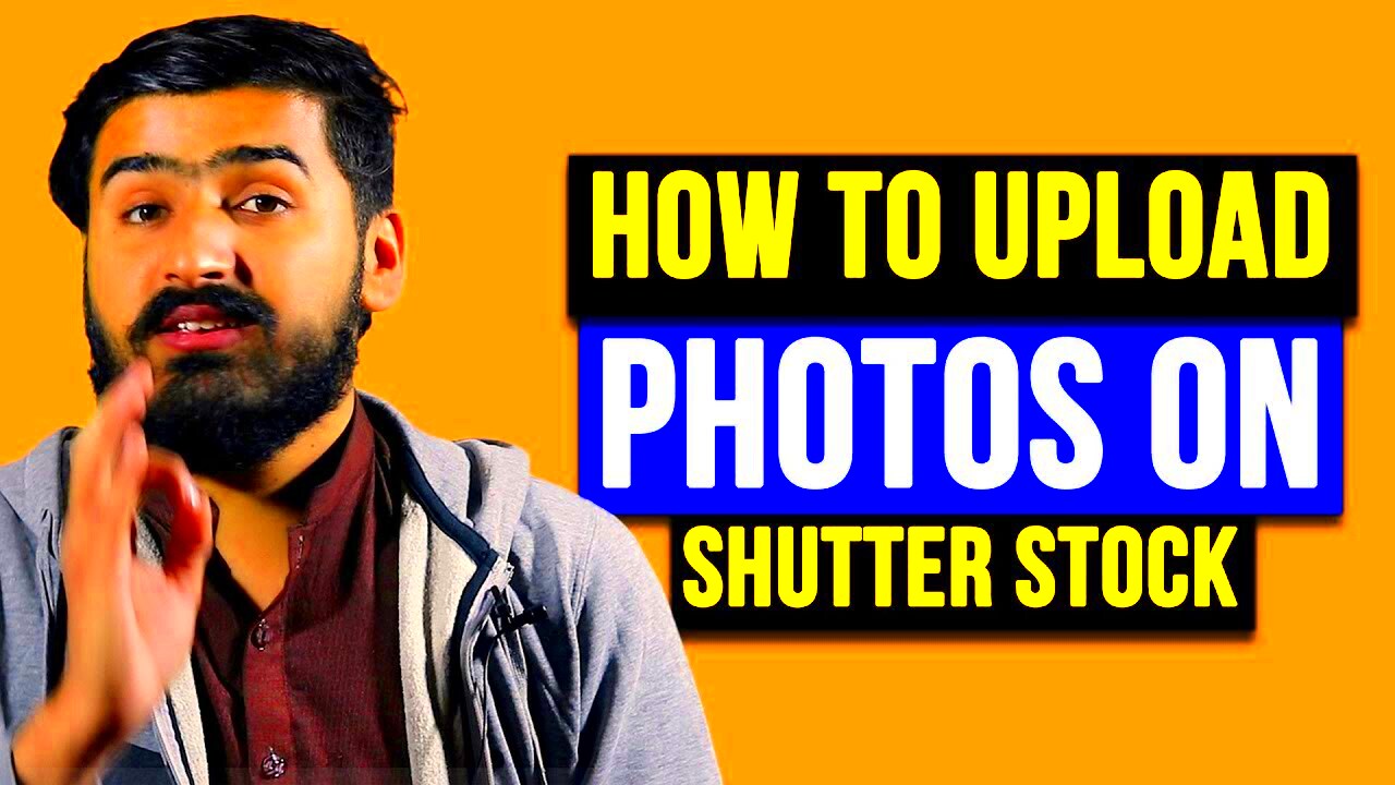 How to Upload Images Photos to Shutterstock Earn Money From Stock 