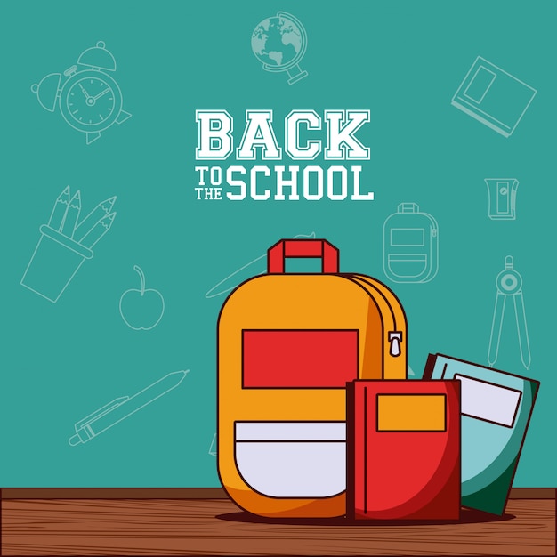 Back to School Vector Templates – Free Download