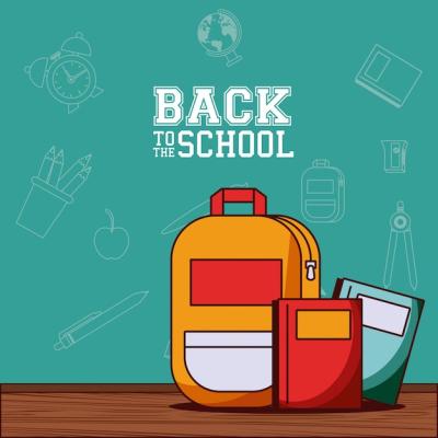 Back to School Vector Templates – Free Download