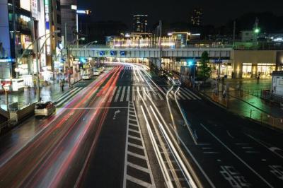 Light Trails on Road at Night – Free Download