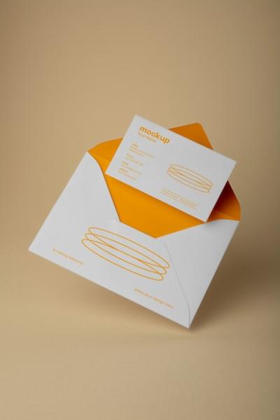 Levitating Stationery Mockup – Free Download