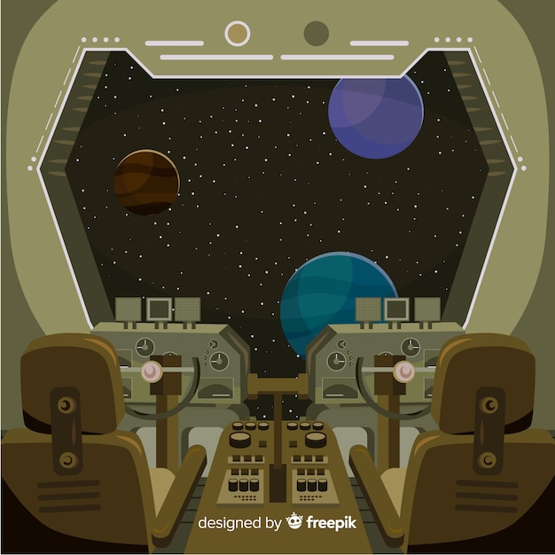 Interior Spaceship Design Background – Free Stock Photo for Download