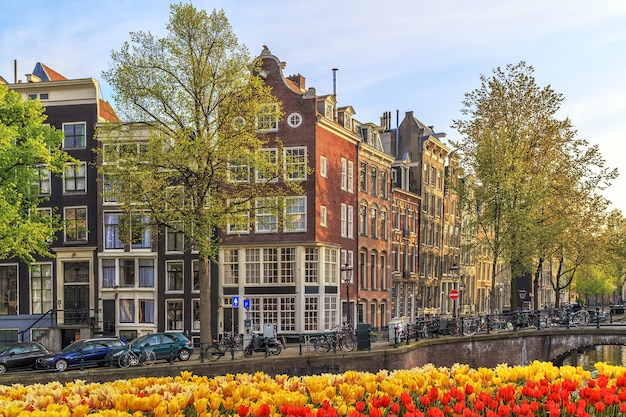 Traditional Old Buildings in Amsterdam, Netherlands – Free Stock Photo, Download Free