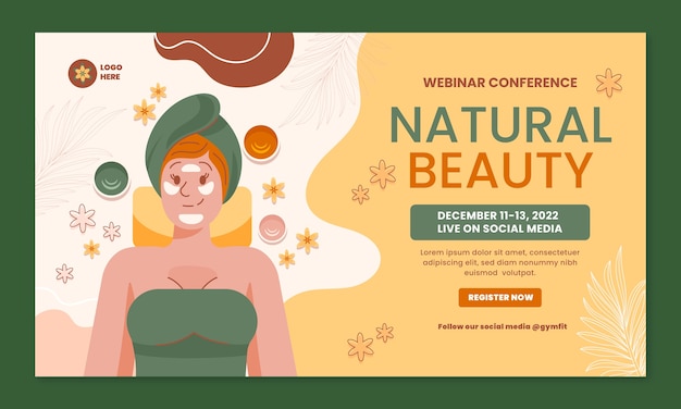 Boho Spa Treatment Webinar Template – Free Download