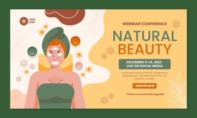 Boho Spa Treatment Webinar Template – Free Download