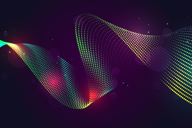 Colorful Wavy Background for Creative Projects – Free Download