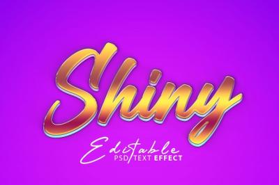 Glossy Shiny Text Effect – Free Download, Free Stock Photo