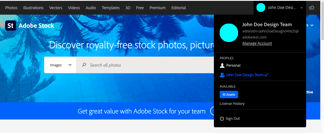 FAQ Adobe Stock for Enterprise and Teams