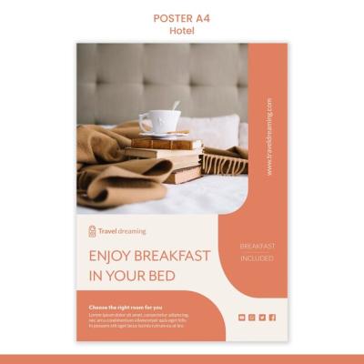 Hotel Poster Template Theme – Download Free Stock Photo