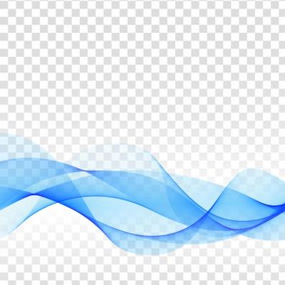 Abstract Elegant Blue Wave Vector Template – Free Download