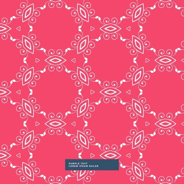 Beautiful Red Background with a White Pattern – Free Stock Photo Download