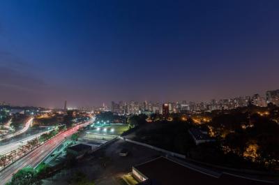 Stunning High Angle Night View of a City – Free Stock Photo, Download Free