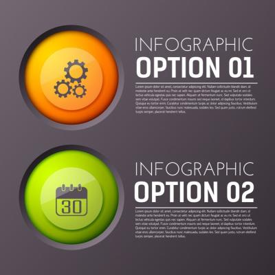 Infographic Template Featuring Editable Text and Circle Icon – Free Download