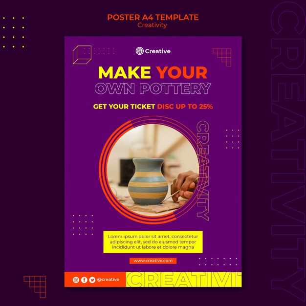 Imaginative Poster Design Template – Free Download