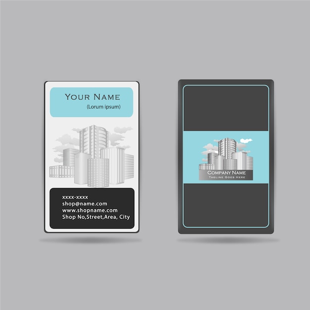 Modern Business Card Design – Free Download