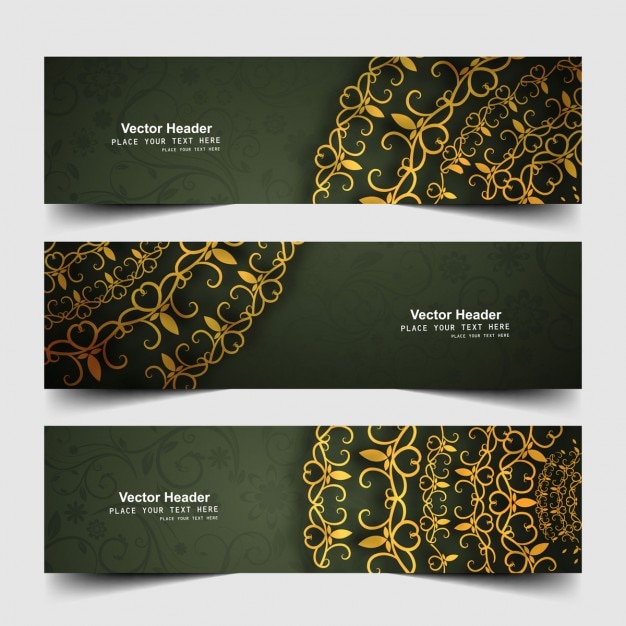 Floral Web Banners – Free Download for Stunning Designs