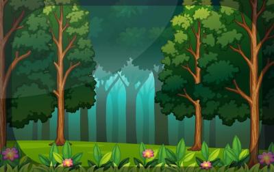 Enchanting Fantasy Fairy Forest Background – Free Download