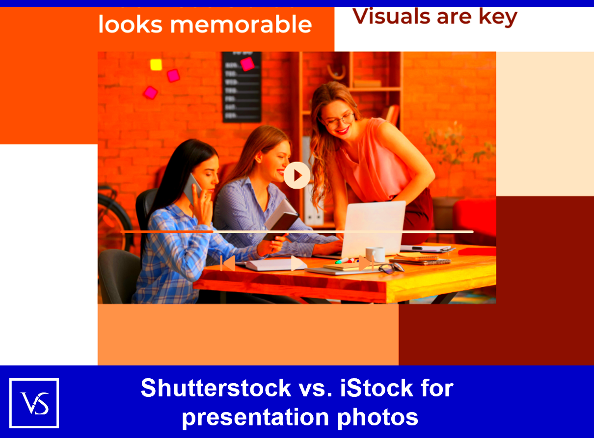 Shutterstock vs iStock for presentation photos by VS on Dribbble