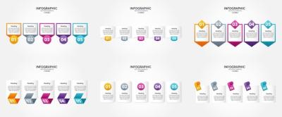 Vector Infographics for Advertising Brochures, Flyers, and Magazines – Free Download