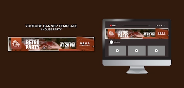 House Party Template Design – Free Download