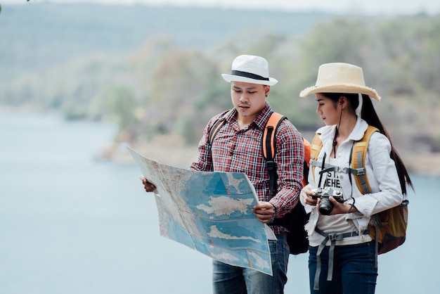 Couple Family Traveling Together – Free Download Free Stock Photo