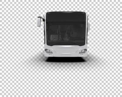 Realistic Bus 3D Rendering Illustration – Free Download