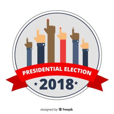 Flat Design Presidential Election Composition – Free Download