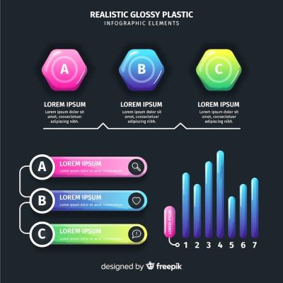 Colorful Infographic Elements Collection – Free Download