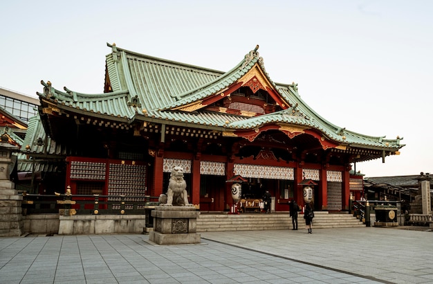 Impressive Traditional Japanese Wooden Temple – Free Stock Photo for Download