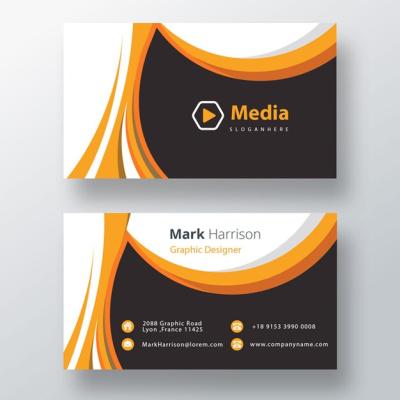 Professional Corporate PSD Business Card Template for Free Download