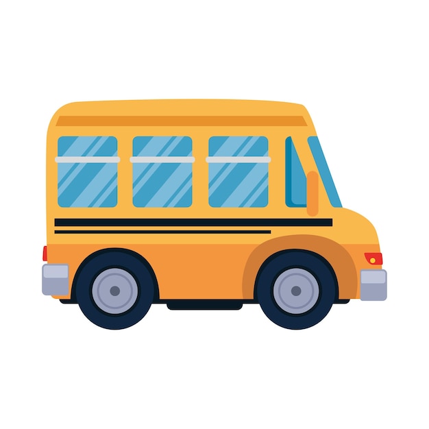 Isolated School Bus for Students – Free Download