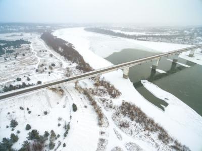 Aerial View of Snow Covered Countryside – Free Stock Photo, Download Free Stock Photo