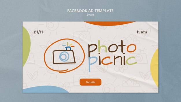 Photography Event Facebook Template – Free Download