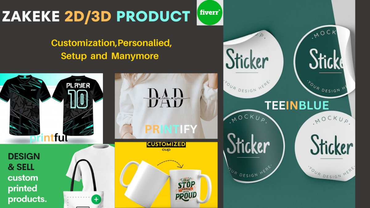 I Will Set Up Zakeke 2D & 3D Personalized Product Configurator Using Three.js & WebGL