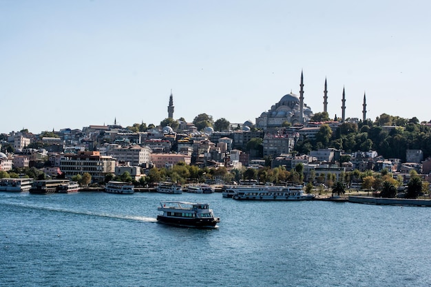 Stunning View of Suleymaniye Mosque in Istanbul – Free Download