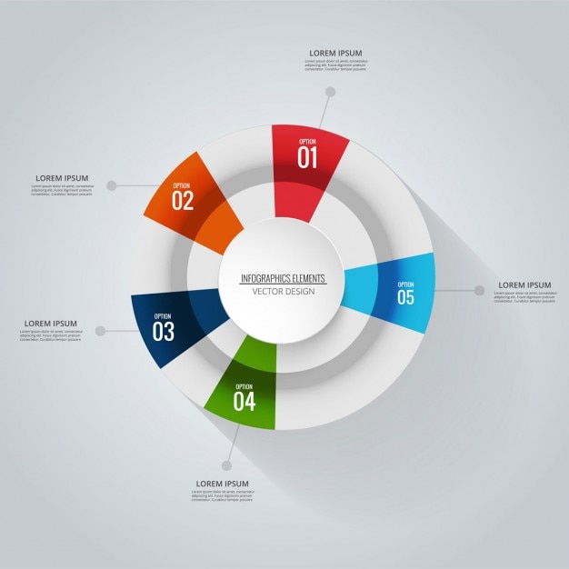 Infographic Template with Options – Free Download