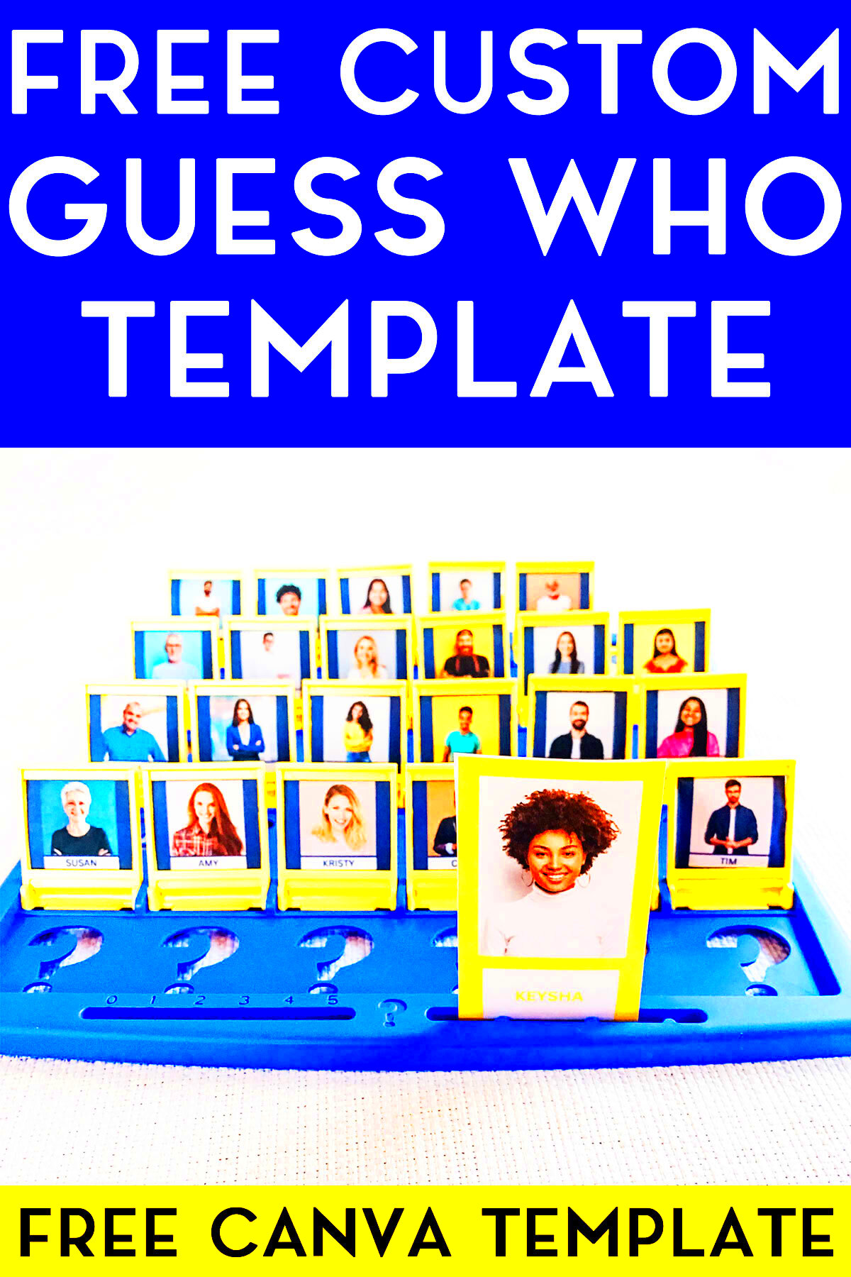 Custom Guess Who Template