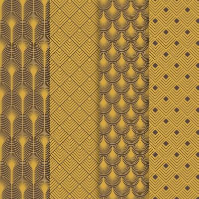 Art Deco Pattern Collection – Free Download for Stunning Designs