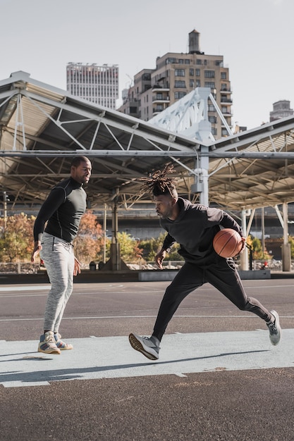 Basketball Players in Action – Free Stock Photo for Download