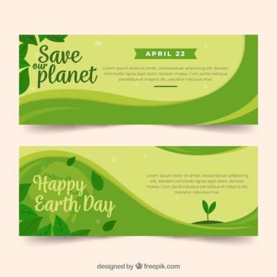 Banners for Earth Day – Free Download Free Stock Photo