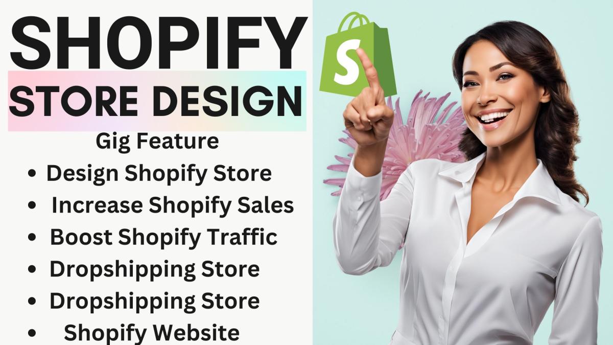 I Will Build, Design, and Redesign Your Shopify Dropshipping Store