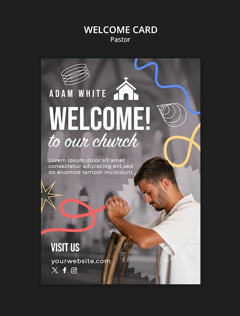 Pastor Template Design for Your Creative Projects – Free Download