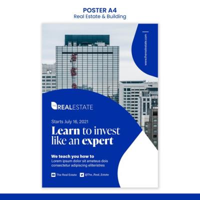 Investing Poster Template – Free to Download