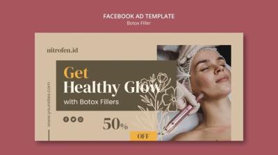 Botox Filler Facebook Template – Free Stock Photo for Download