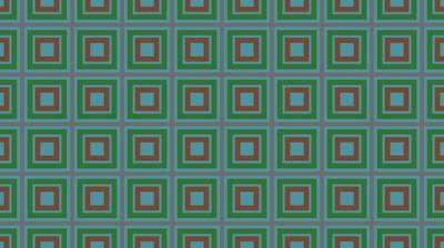 A Green and Red Square with a Central Green Square – Free to Download