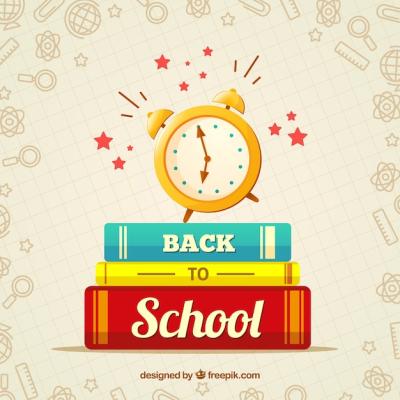 Creative Back to School Background – Free Download