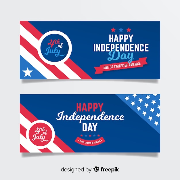 Fourth of July Banners – Free Download, Download Free Stock Photo