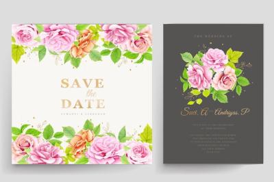 Floral Background Design for Wedding Cards – Free Download