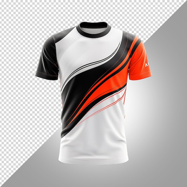 Esport Jersey Mockup Isolated on White Background – Free Download