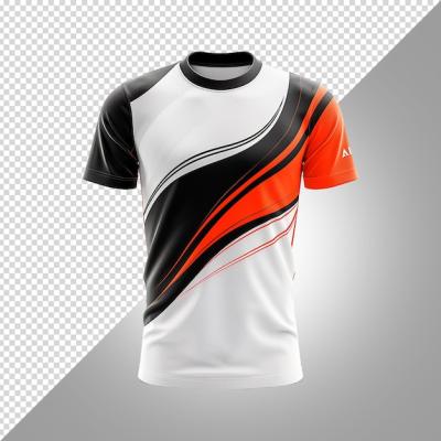 Esport Jersey Mockup Isolated on White Background – Free Download